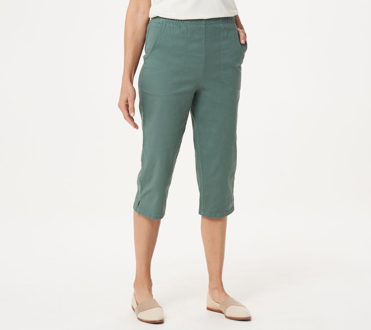 Original Waist Stretch Capri Pants