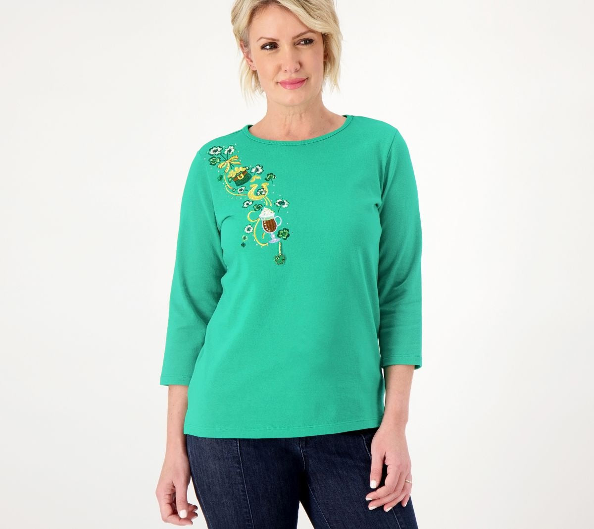 3/4 Sleeve T-Shirt w/ Fun