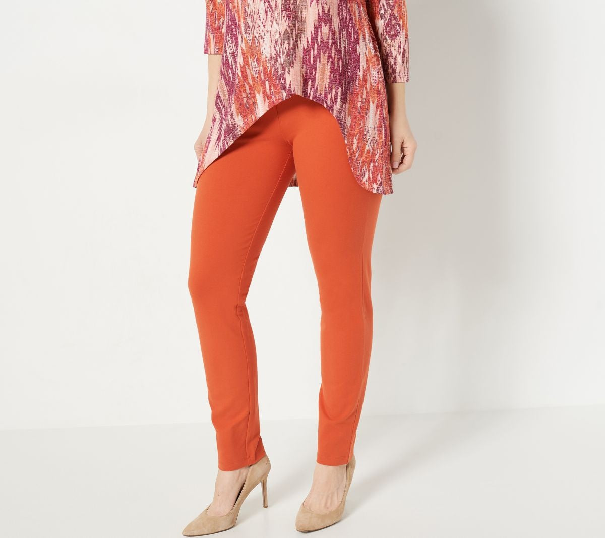 Slim Leg Ankle Pants