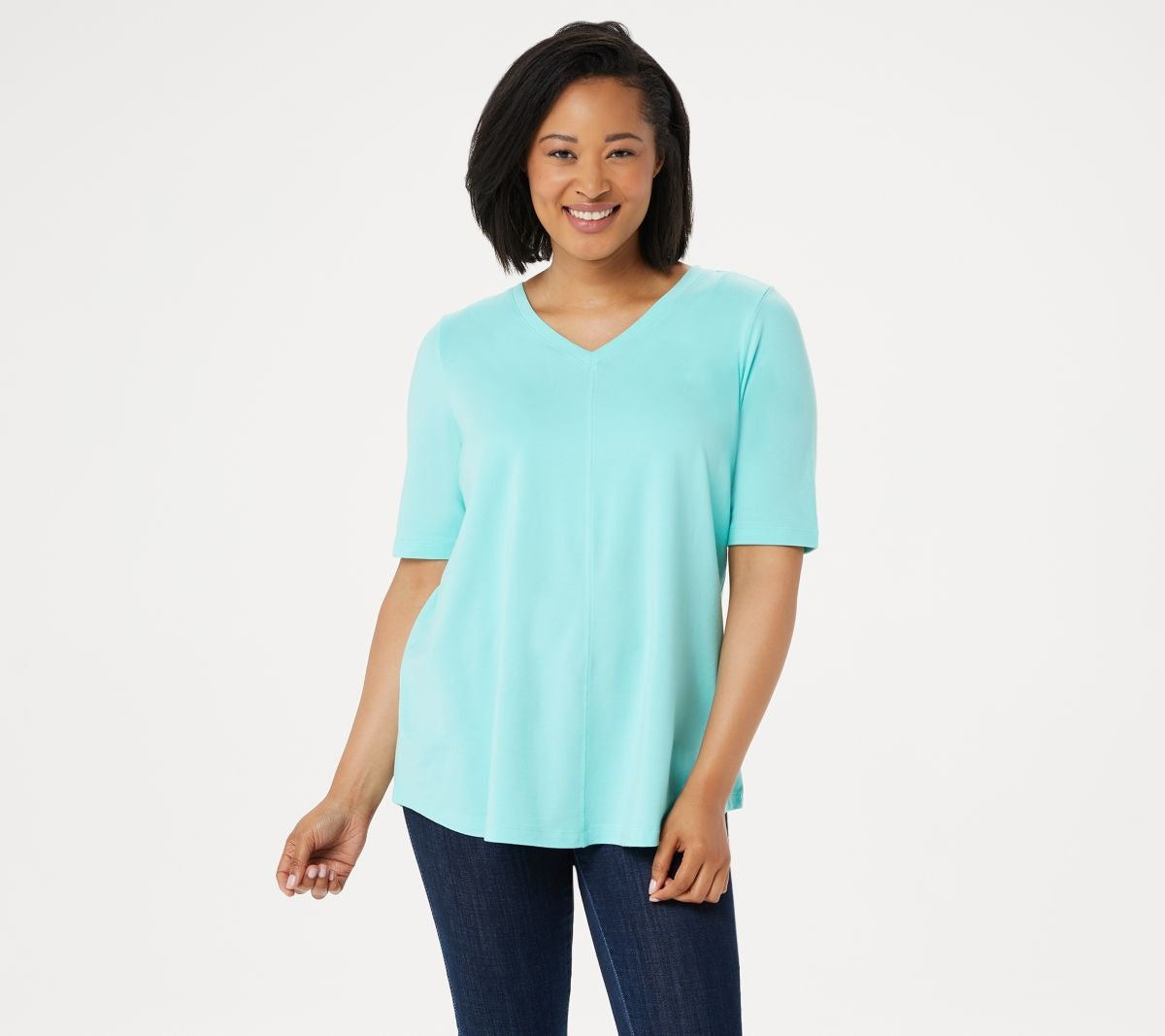 Essentials Elbow Sleeve Top