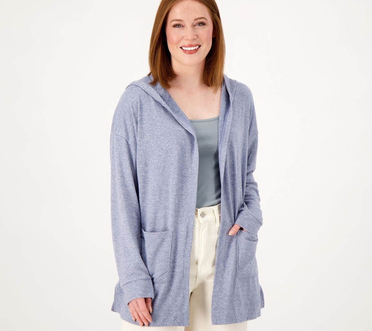Marshmallow Jersey Hooded