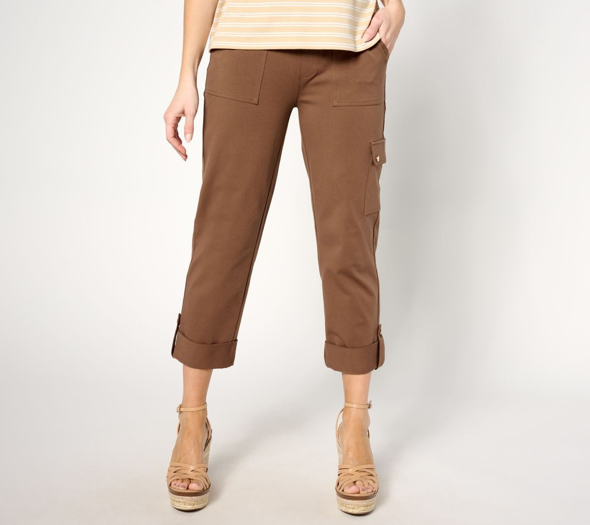 Premium Stretch Crop Pants