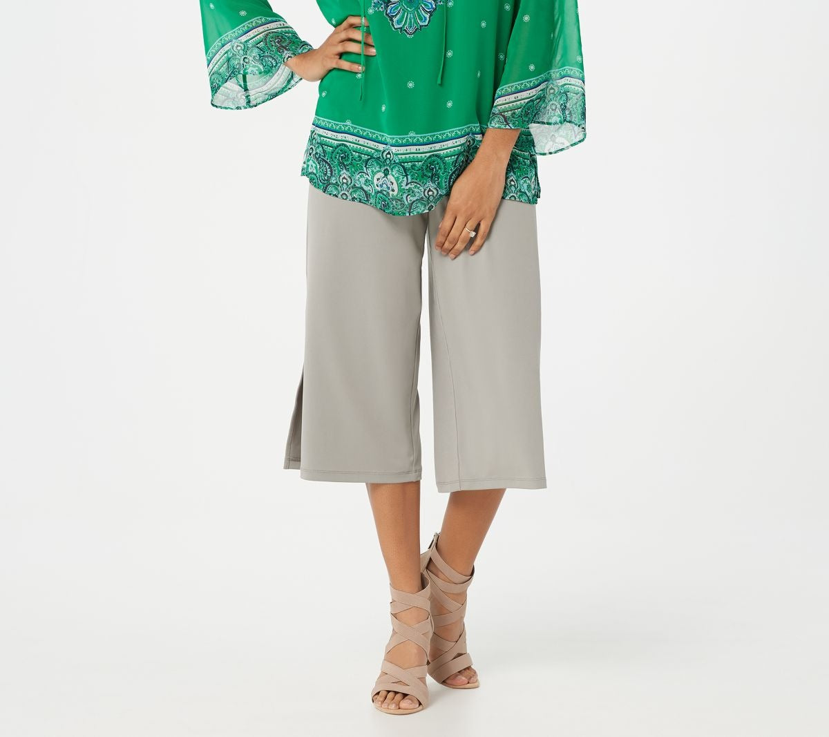 Liquid Knit Crop Pants