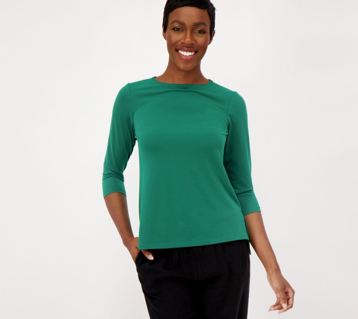 Modern Essentials Liquid Knit Top