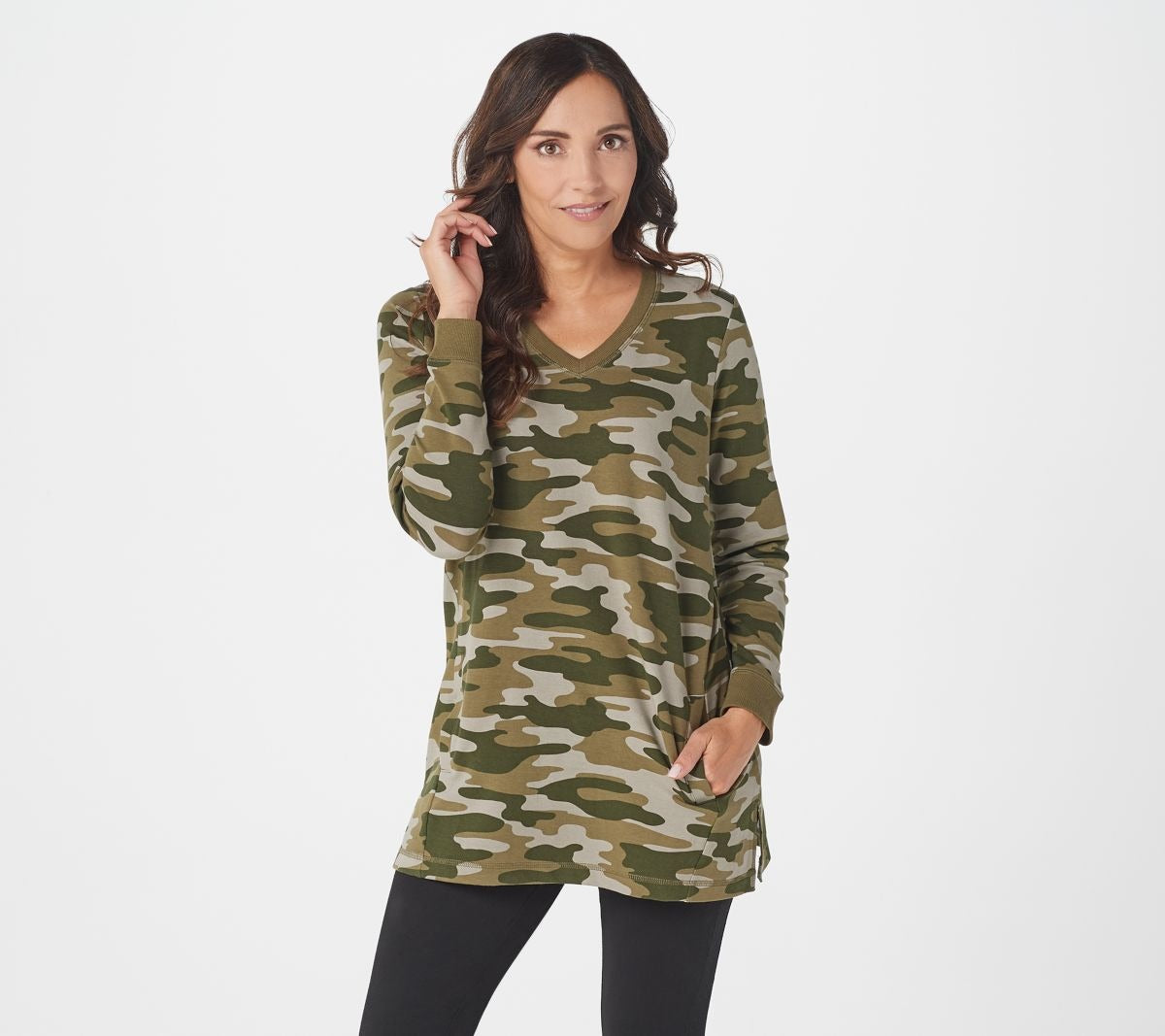 Active Camo Printed French Terry