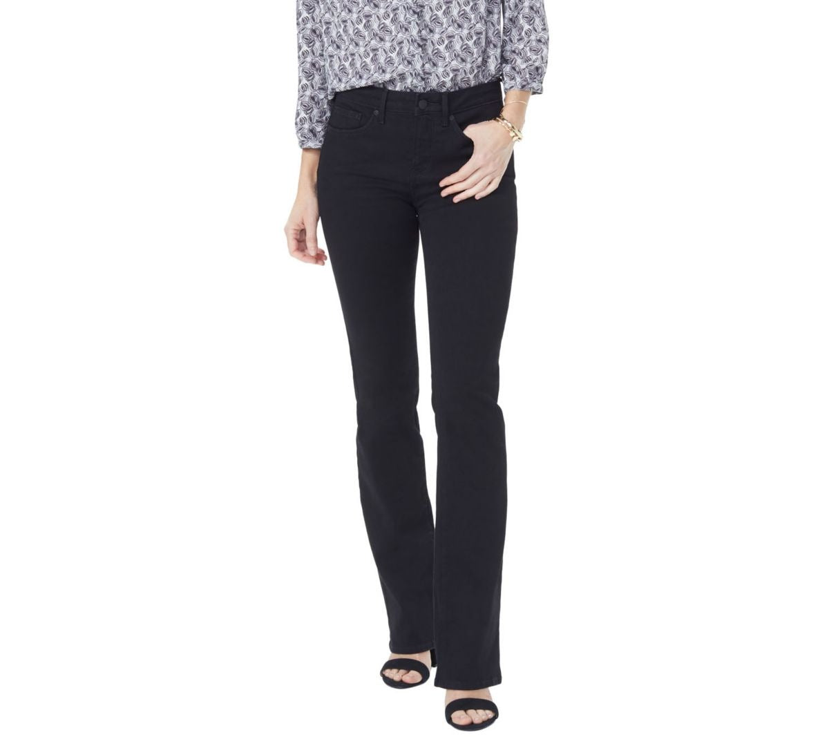 Barbara Bootcut 5-Pocket Jeans - Black