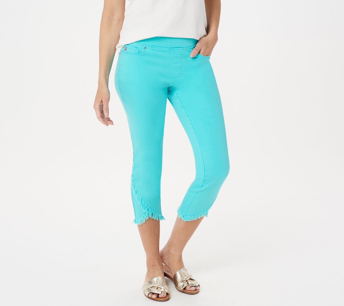 TripleLuxe Twill Frayed Hem