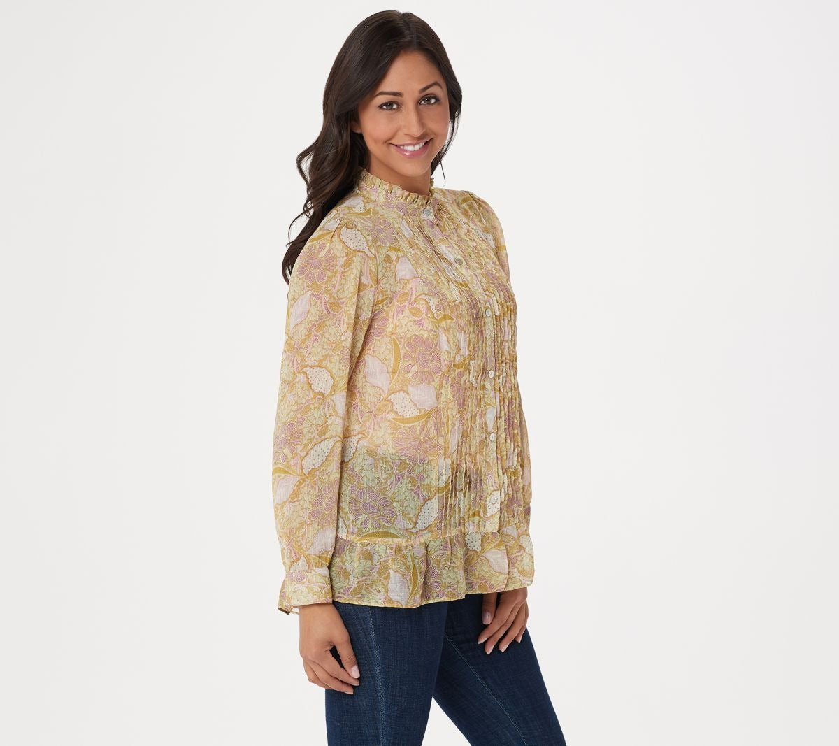 Printed Chiffon Blouse