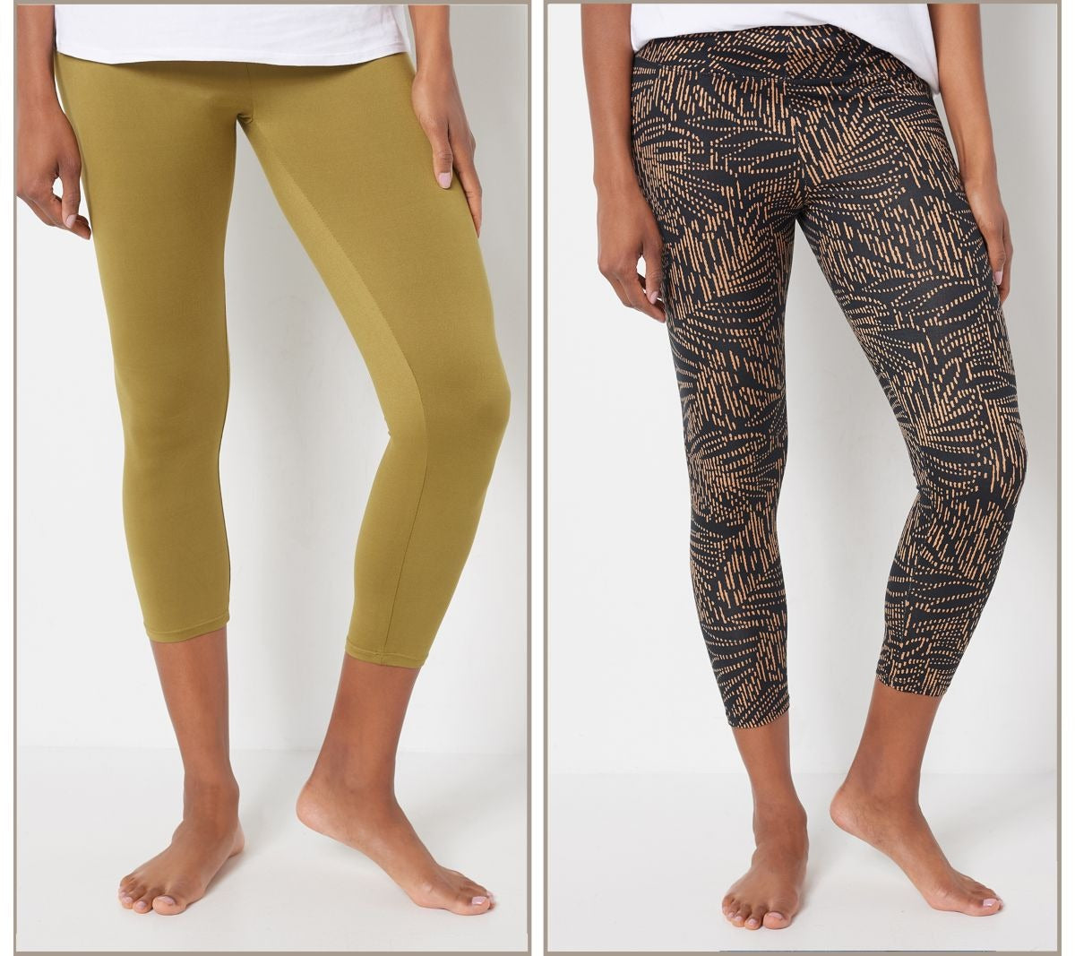 Flexwear Cropped Leggings Set of 3