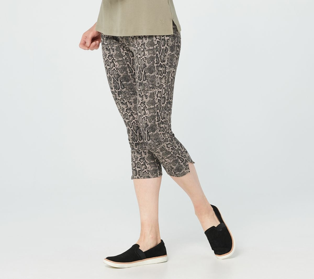 Jean-ish Capri Leggings