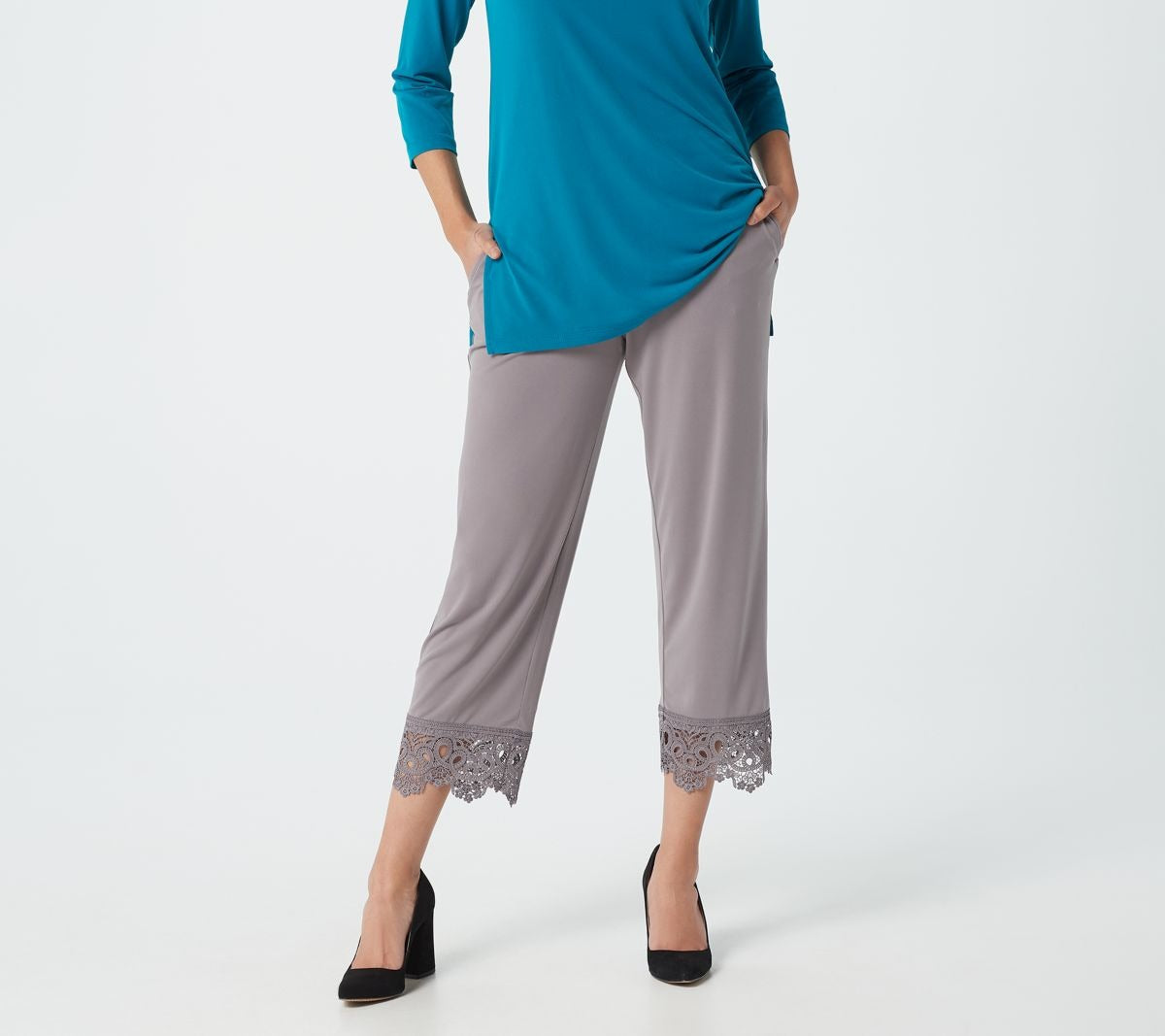 Liquid Knit Pull-On Crop