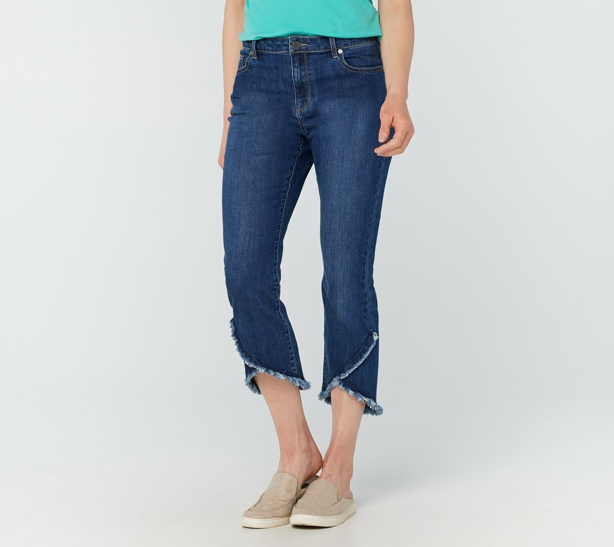 High Stretch Denim Crop
