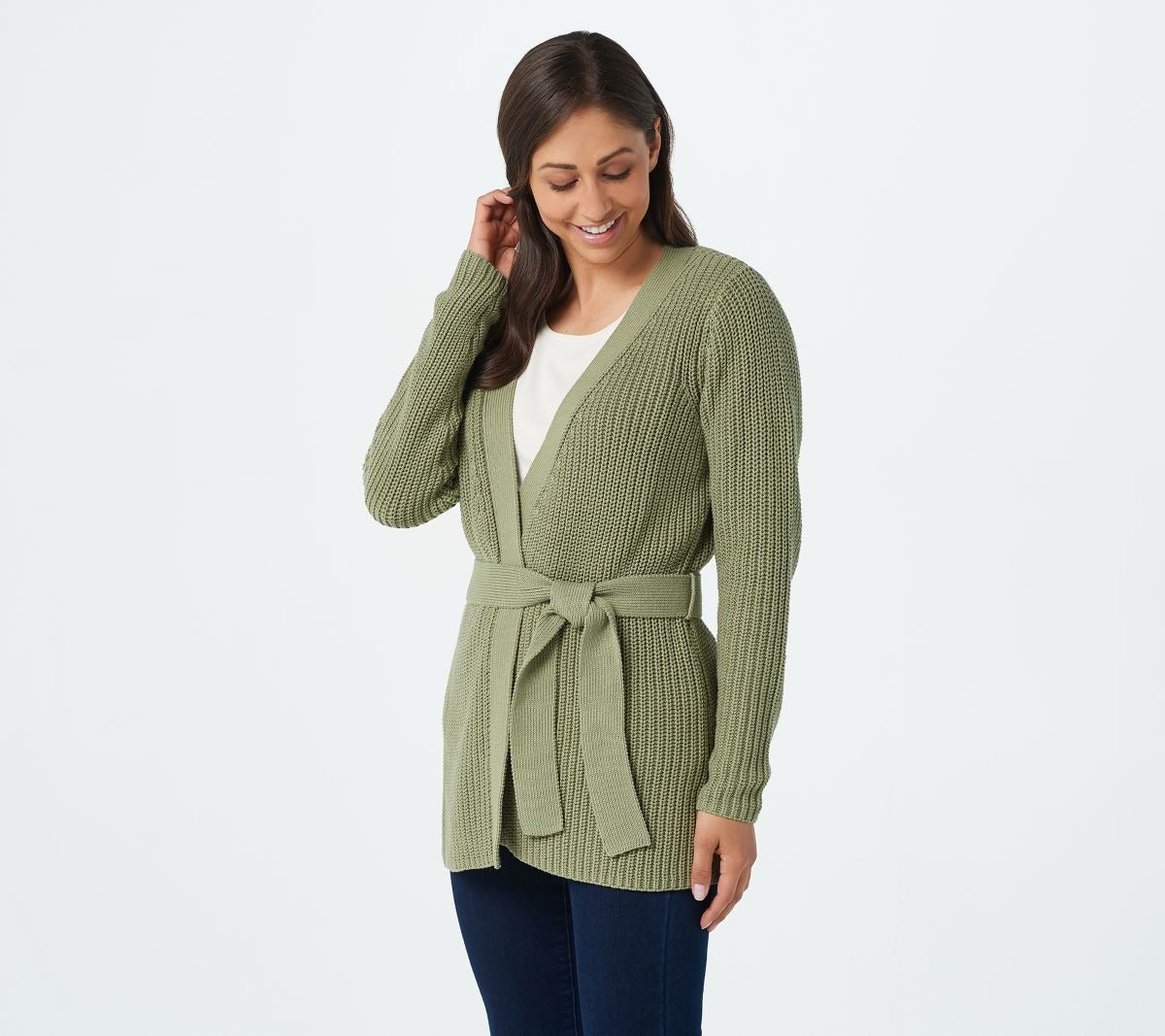 Naturals Sweater with Tie Waist