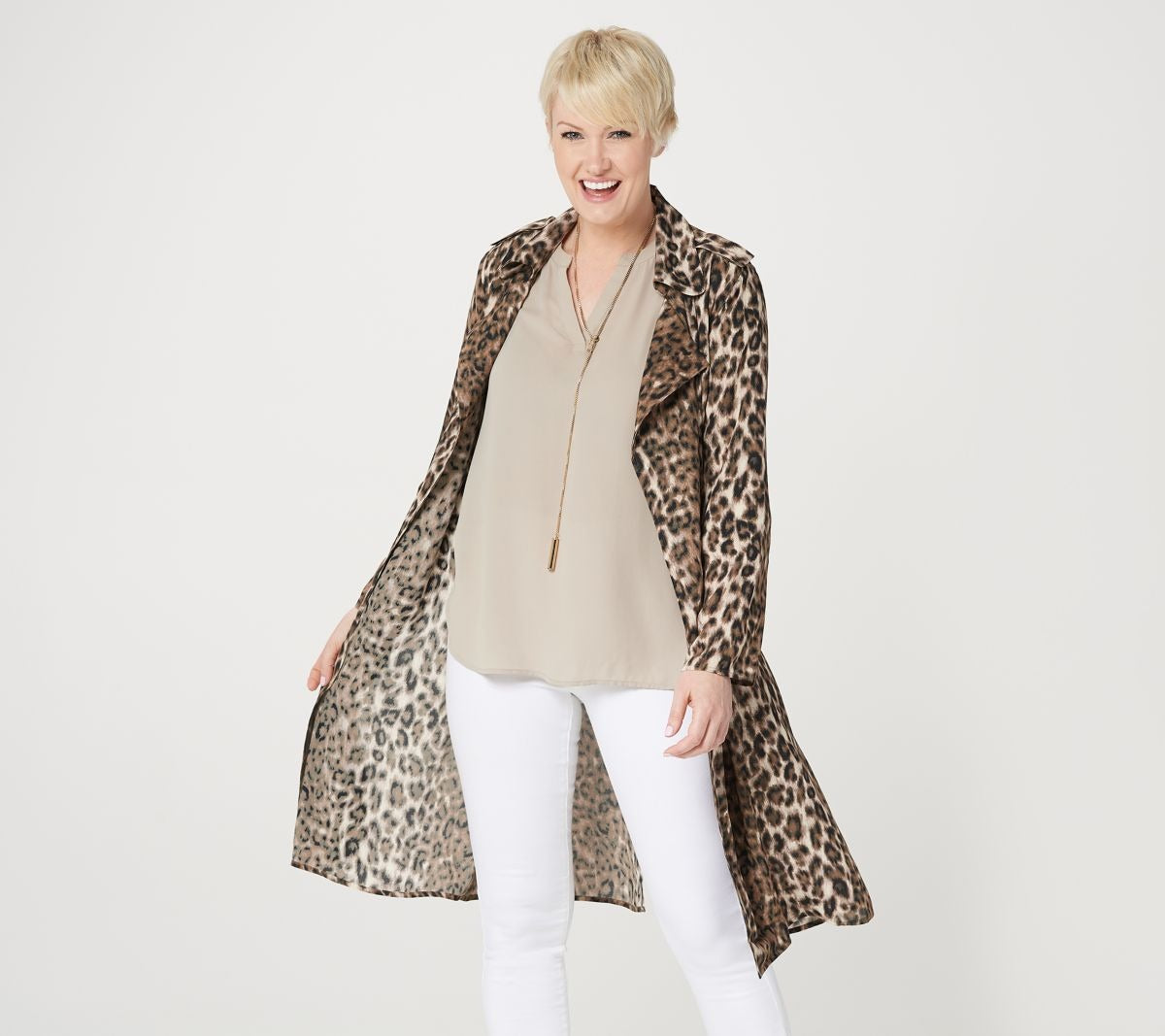 Animal Printed Duster