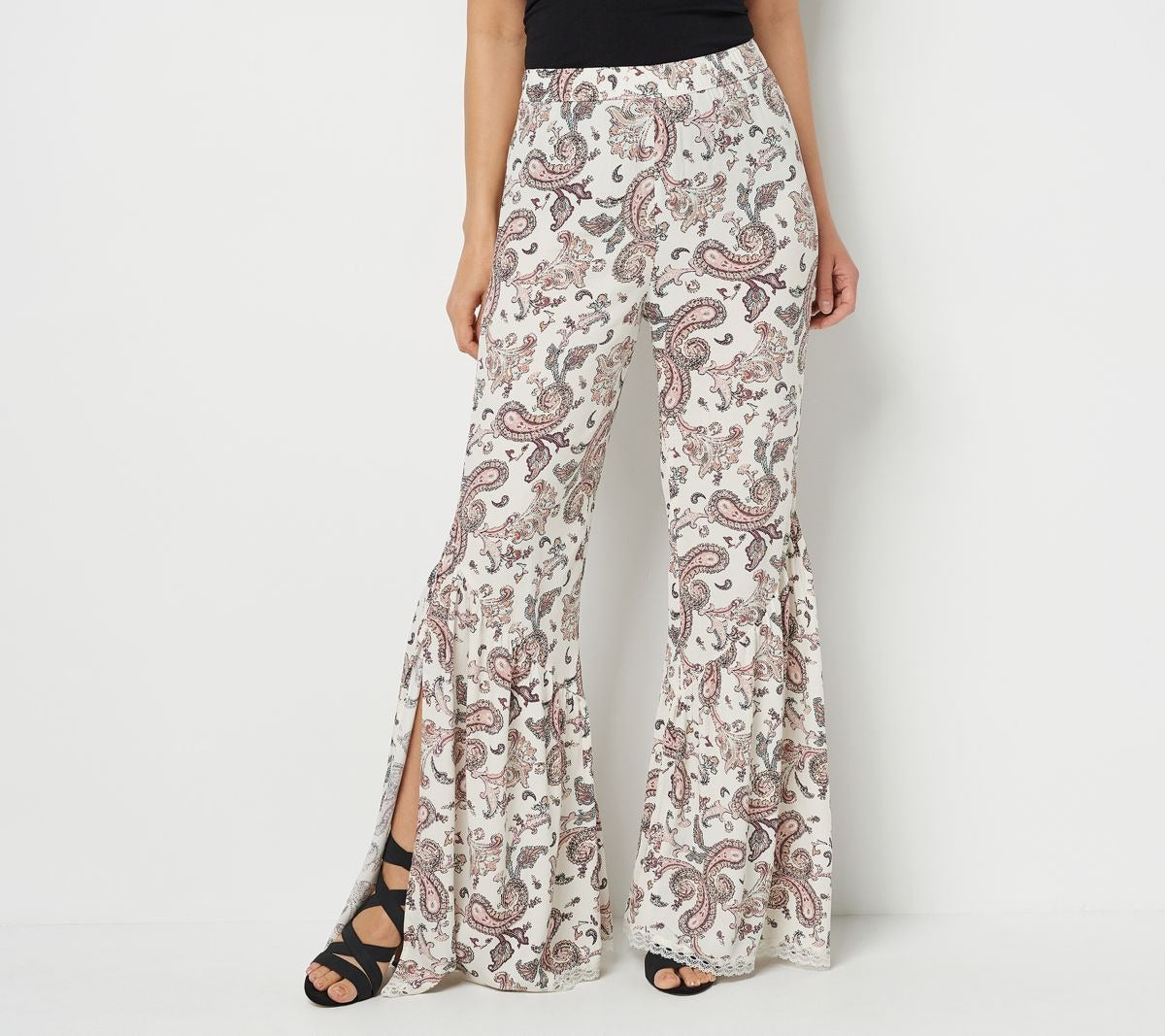 Printed Wide Leg