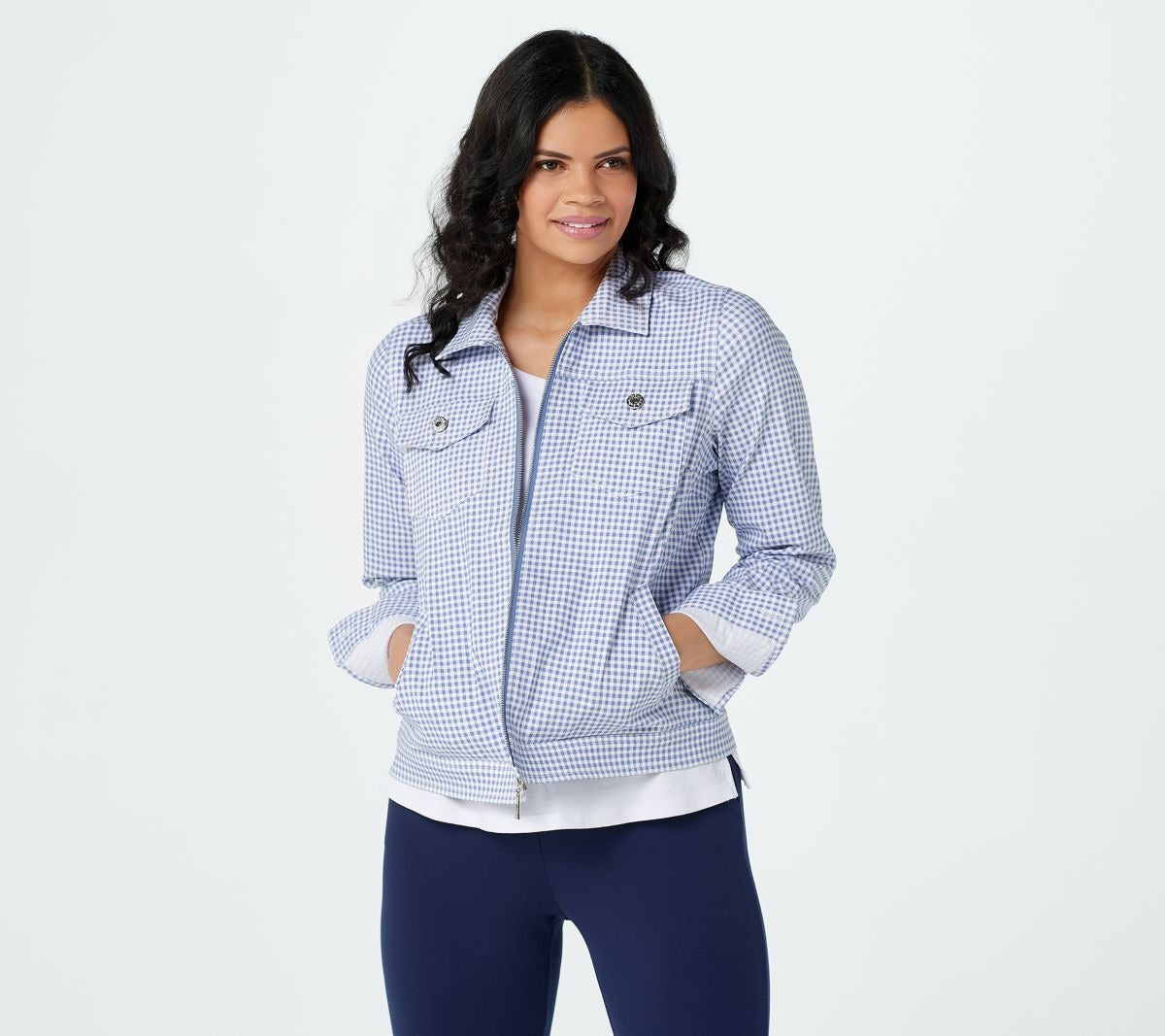 Citi Twill Gingham Print