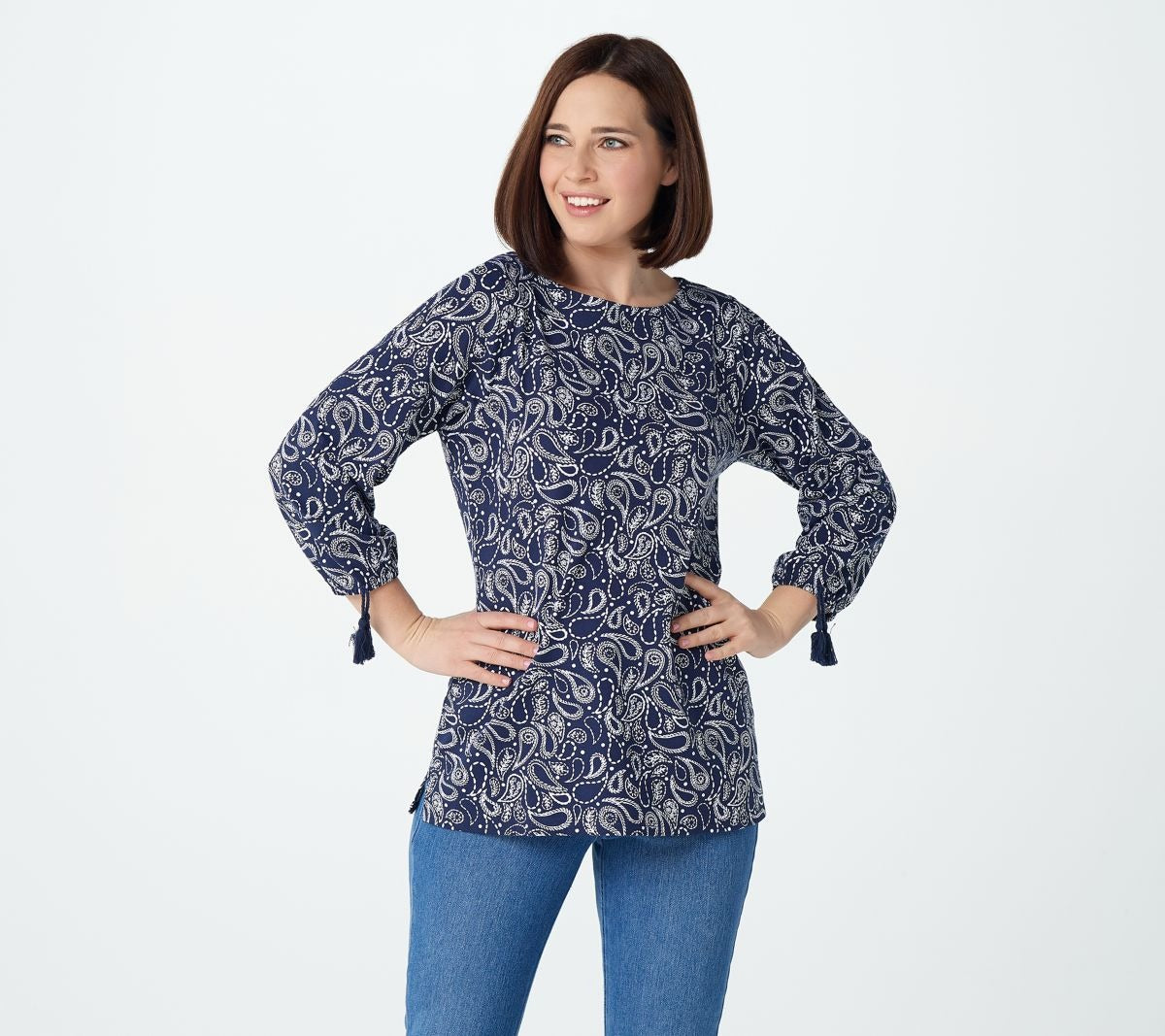 TripleLuxe Knit Paisley