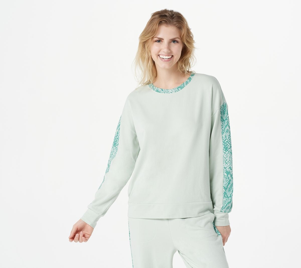 CozyKnit French Terry Animal Print