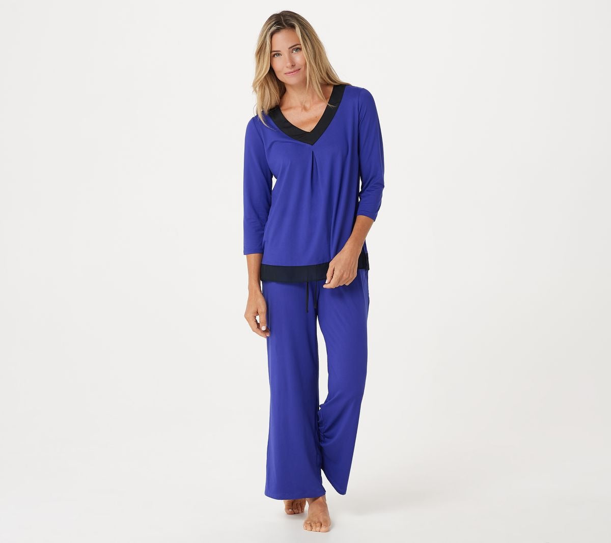 Feather Jersey Pajama Set