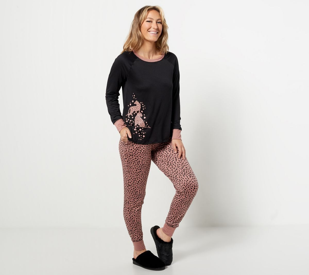 Cozy Jersey Novelty Jogger