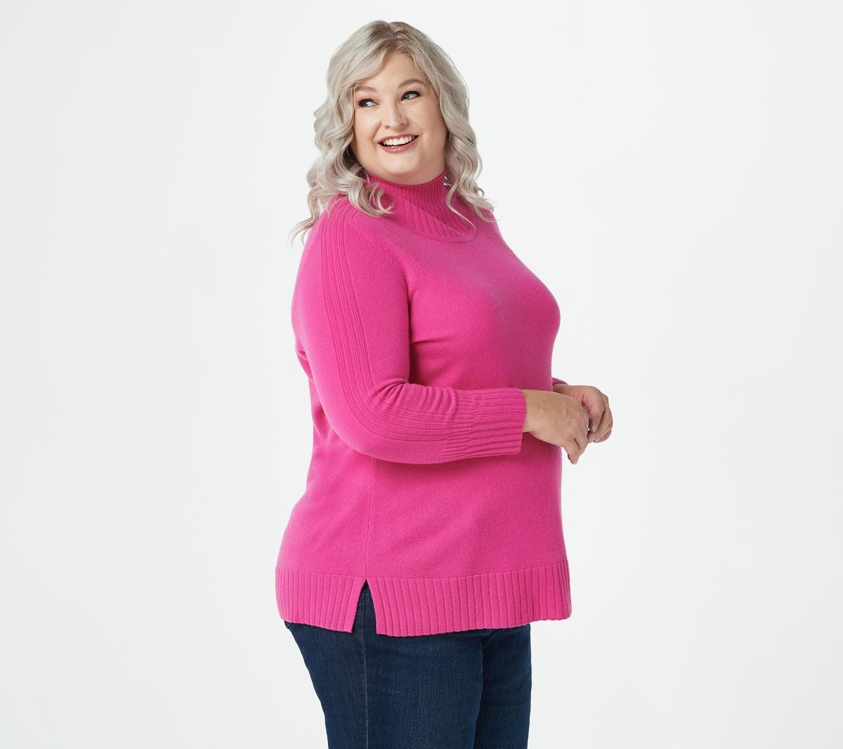 2-Ply Cashmere Turtleneck