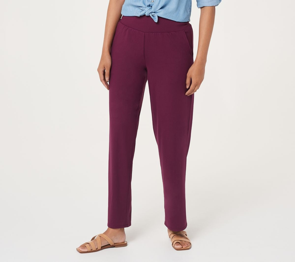 Straight-Leg WaistShape Pant