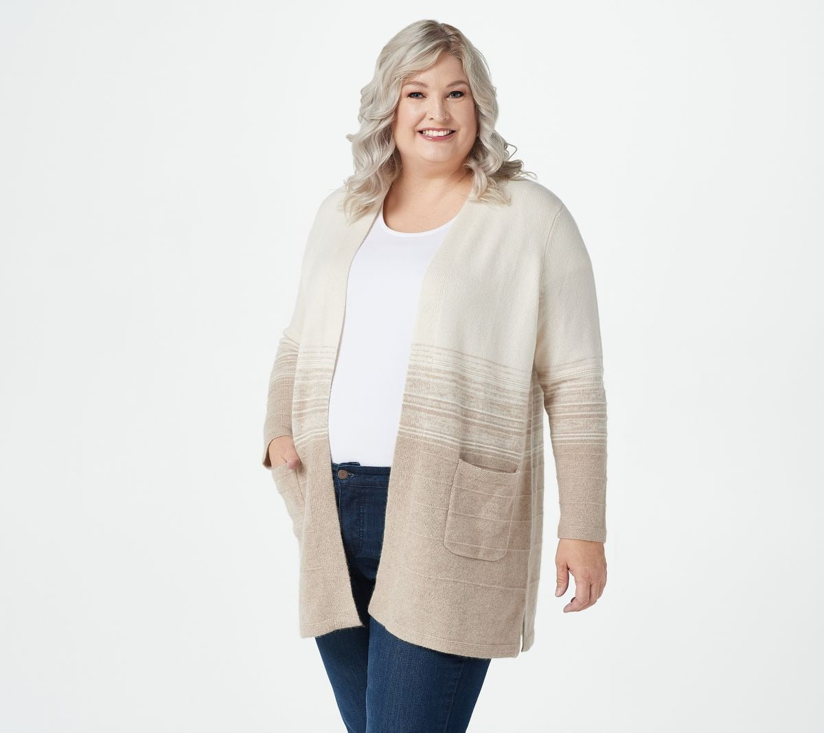 2-Ply Cashmere Open Front