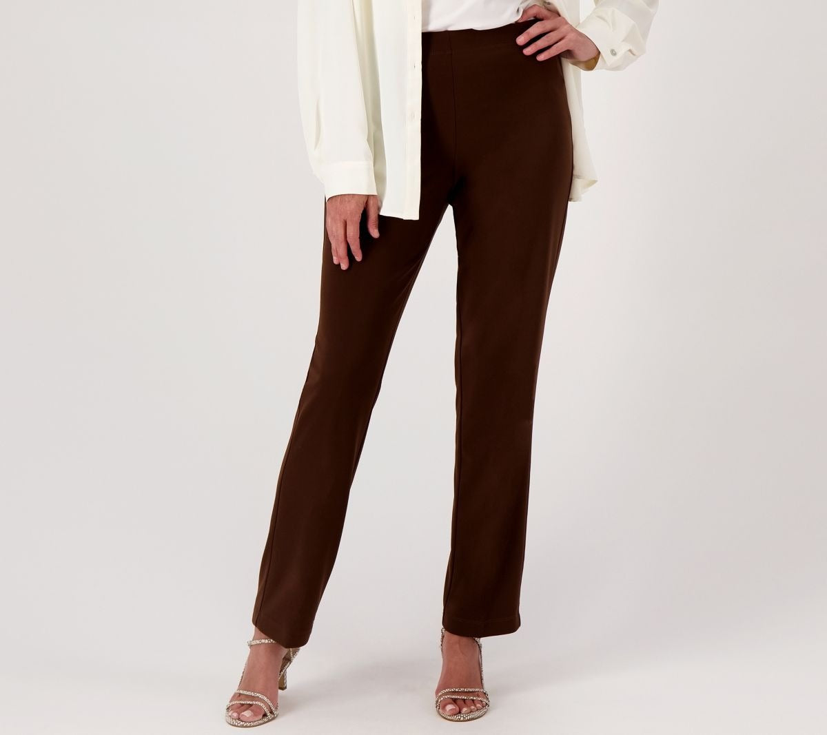 Milano Knit Pull-On Pants