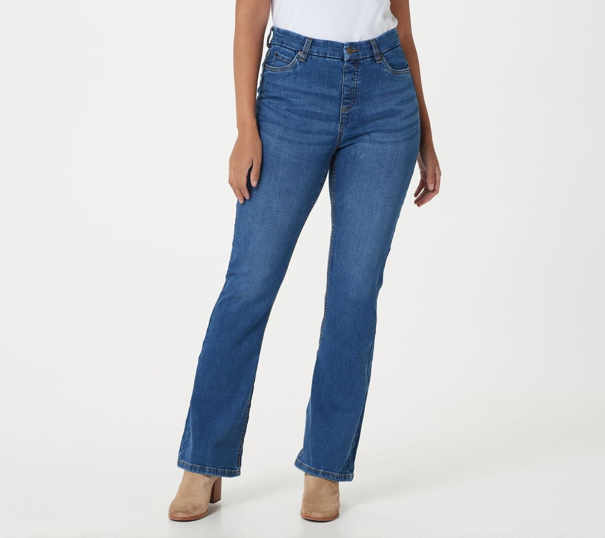 Easy Stretch Denim Regular Pull-On