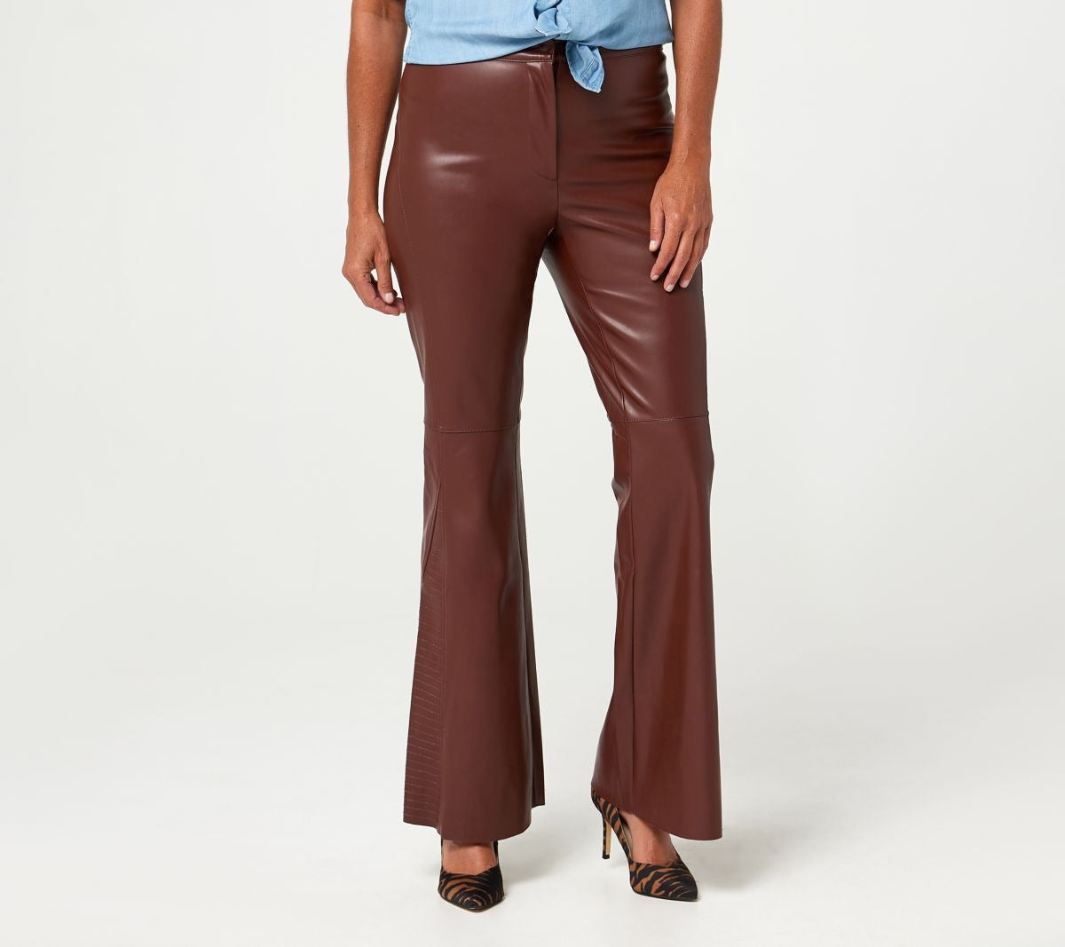 Faux Leather Pants