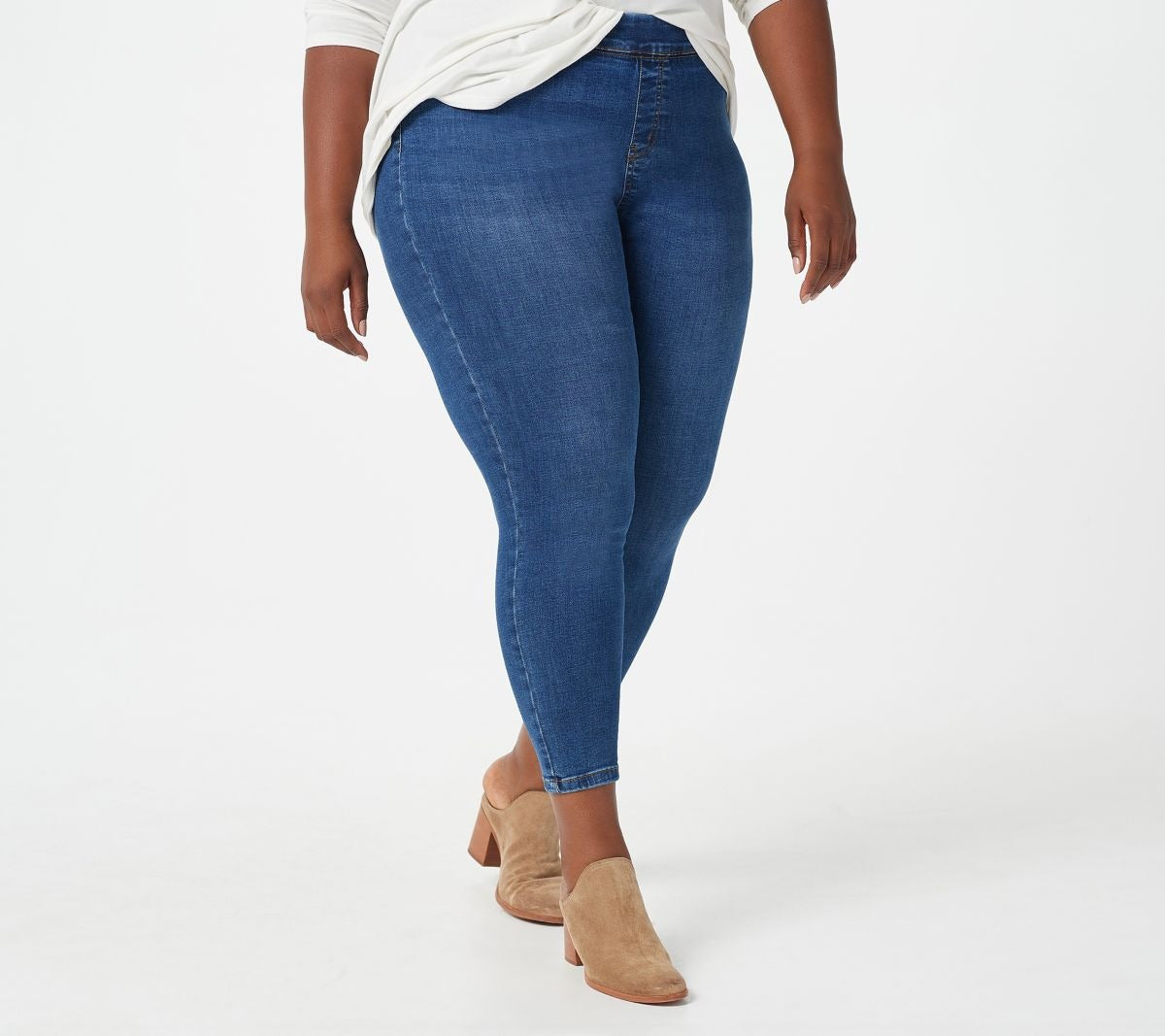 Easy Stretch Denim Regular Pull-On