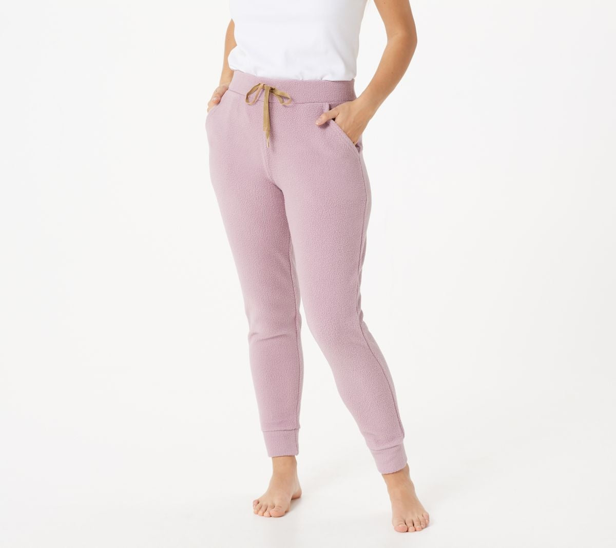 Sueded Jersey Back Jogger