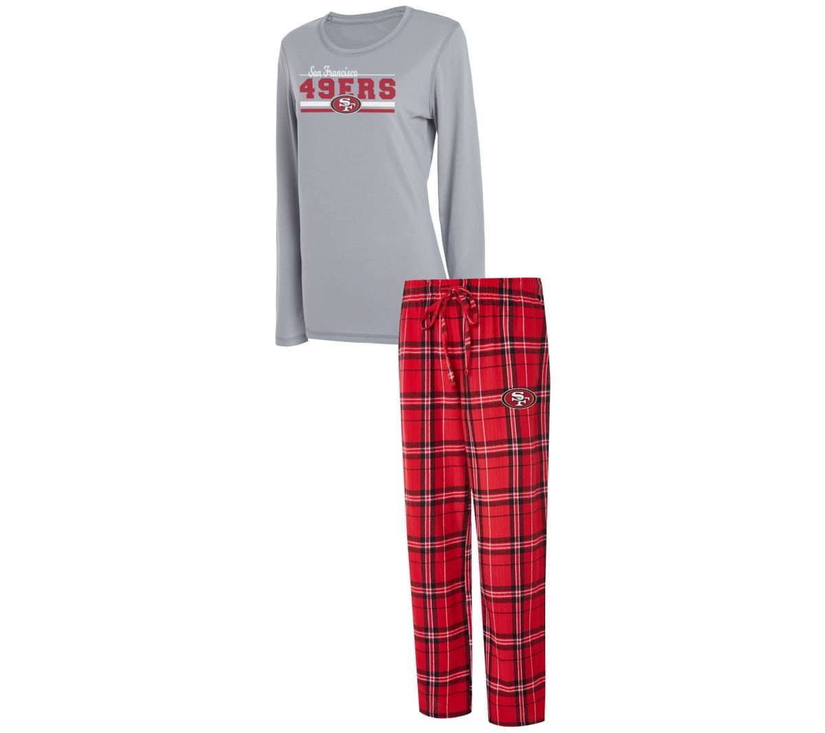 Women's Pajama Set with Long Sleeve Top