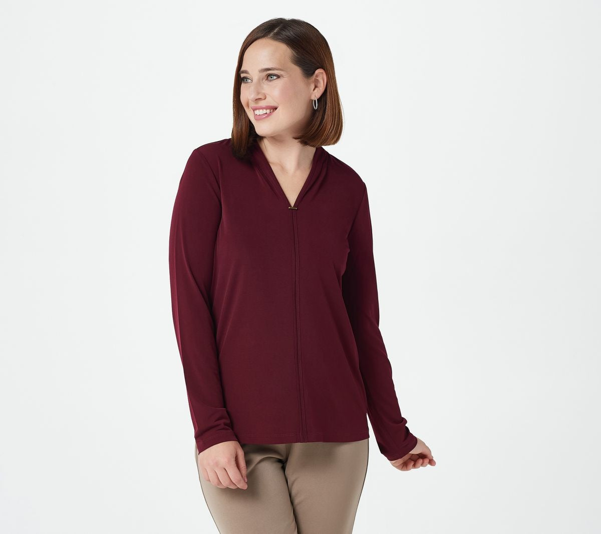 Liquid Knit Long Sleeve Top