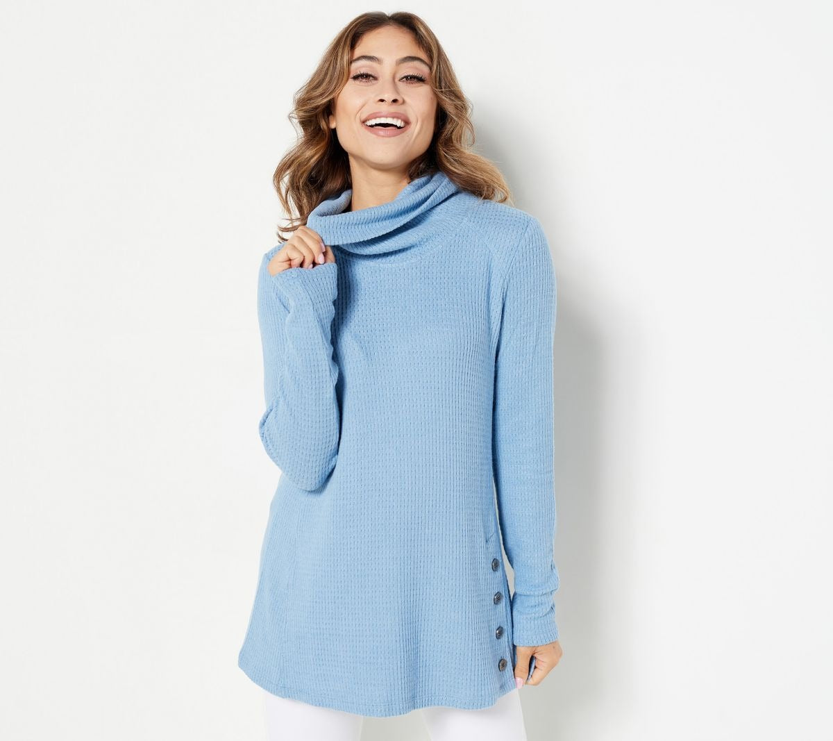 Petite Brushed Textured