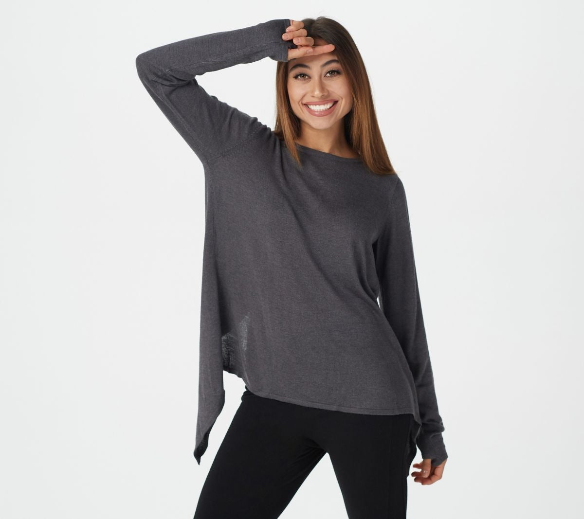 Ecovero Sweater with Crossover Back
