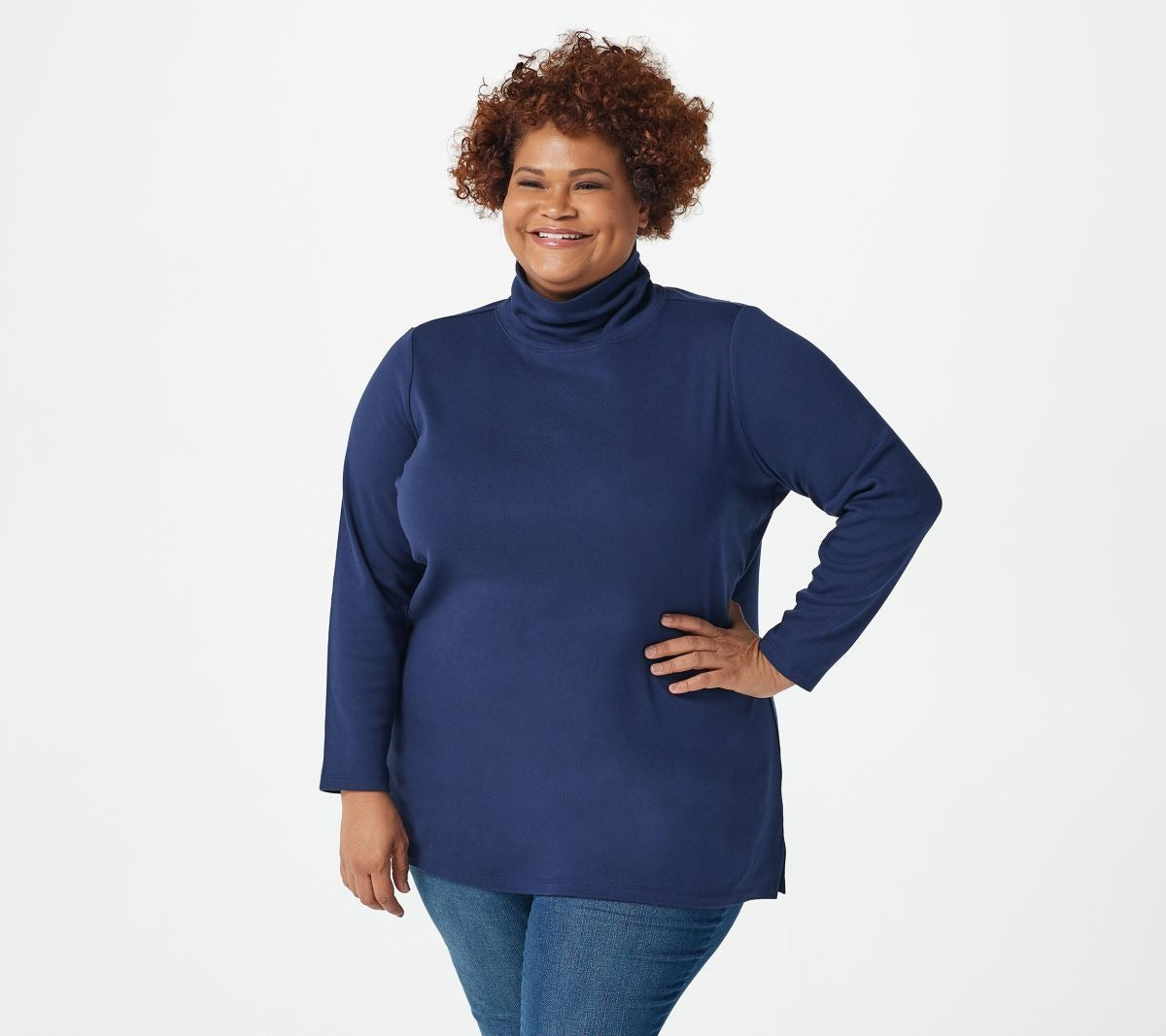 Essentials Interlock Turtle Neck