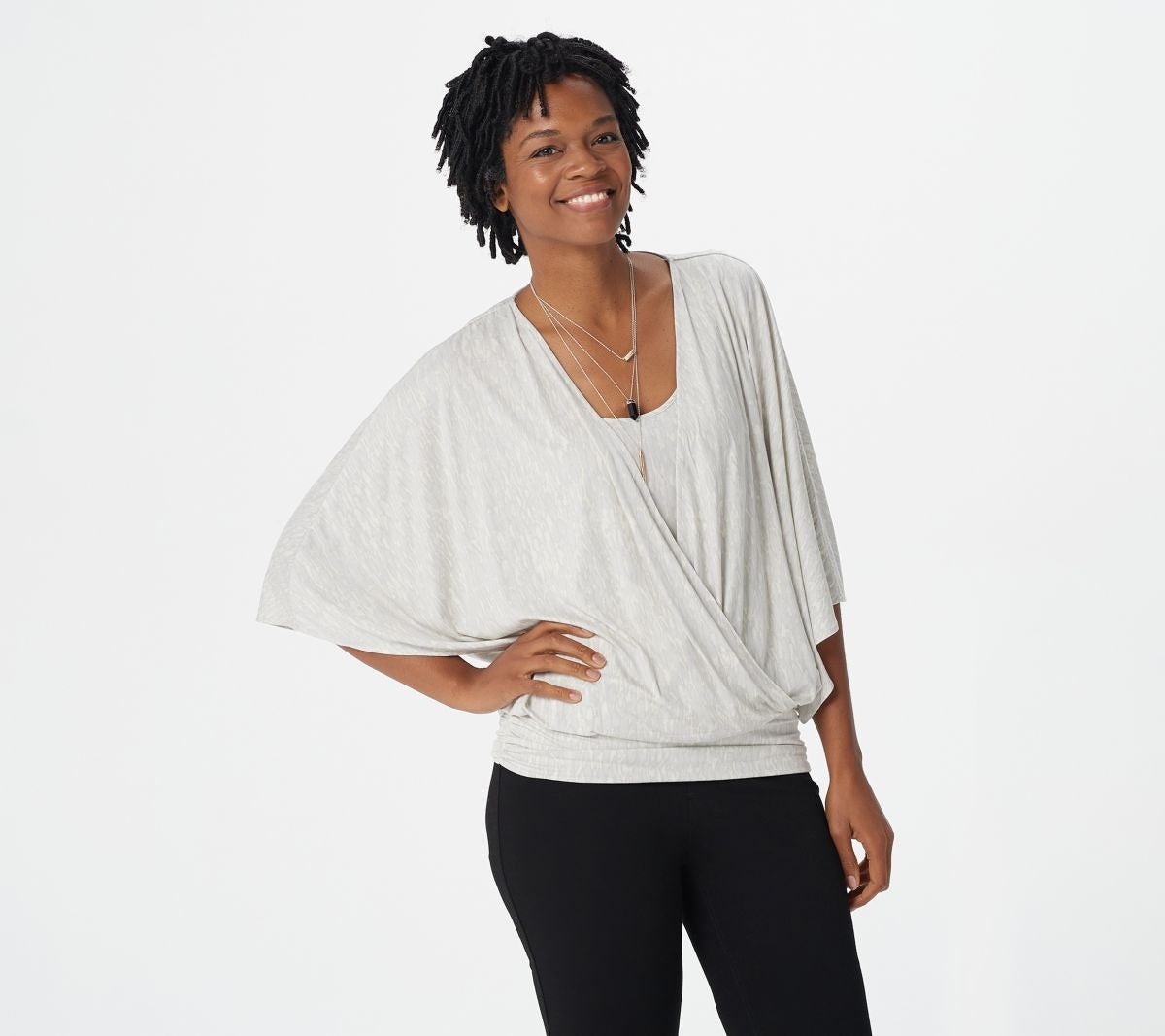 Yummy Knit Top w/ Banded