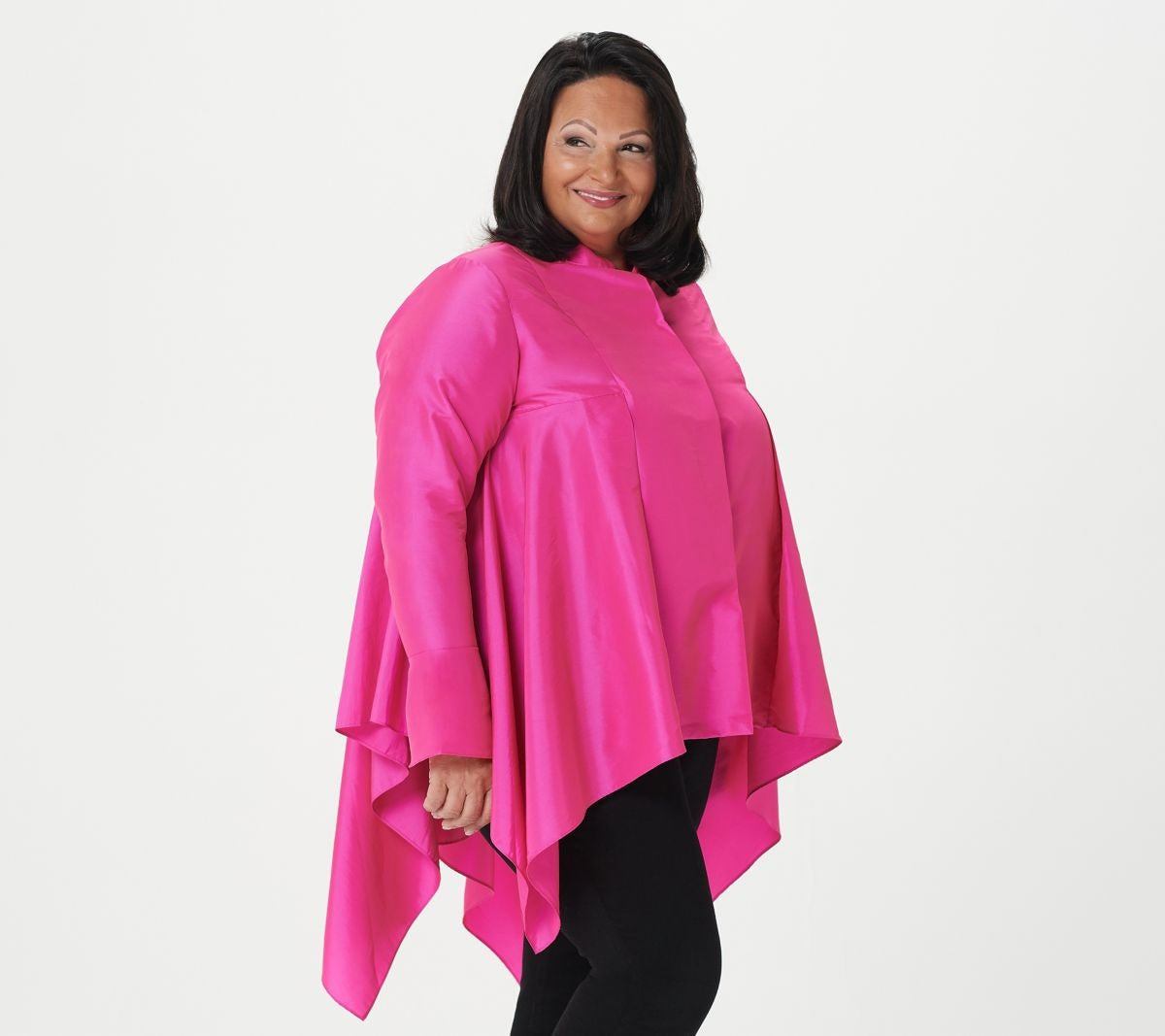 Taffeta Handkerchief Top