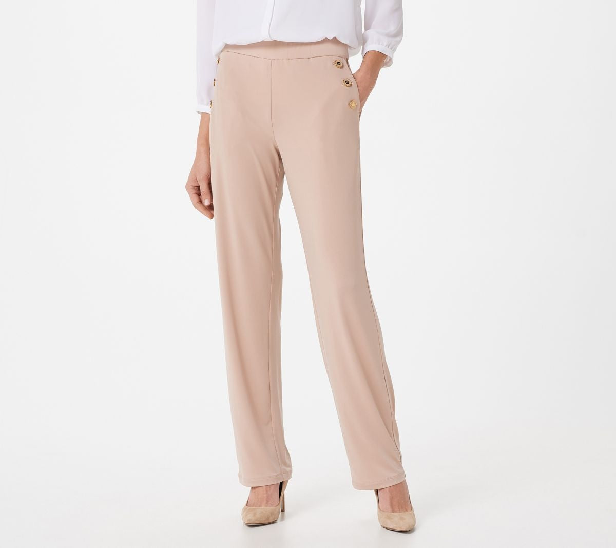 Liquid Knit Pull-On Pants