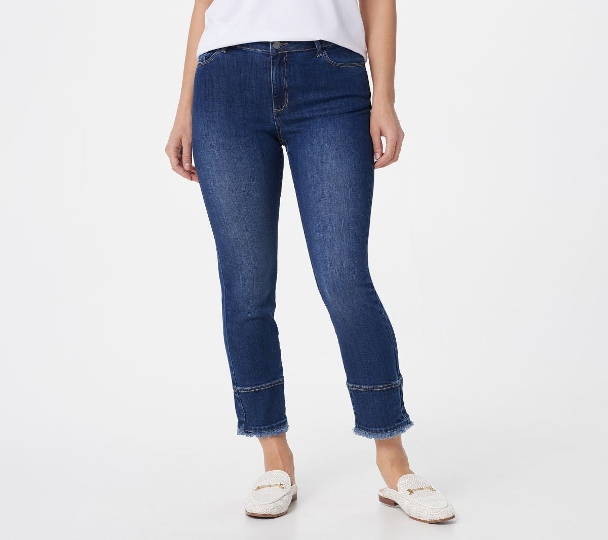 Stretch Denim Ankle