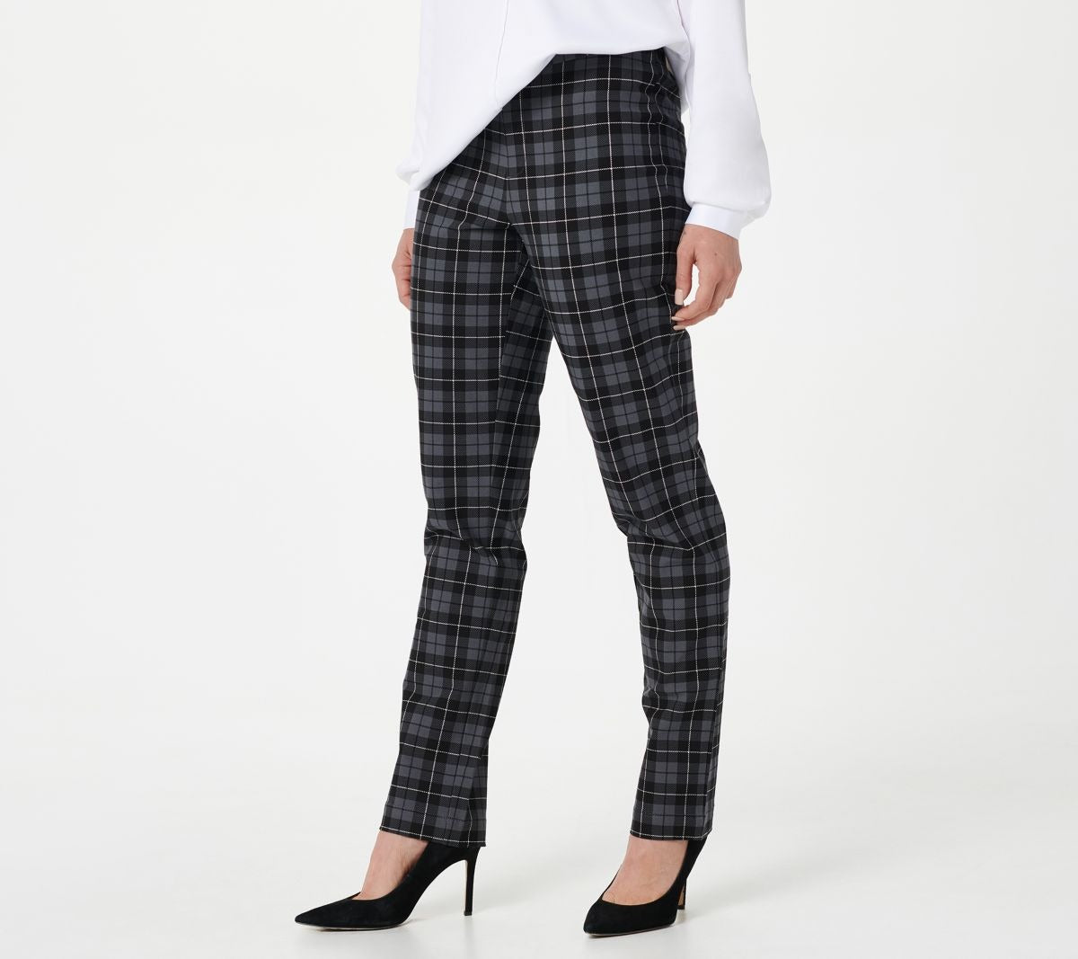 Petite 24/7 Stretch Tartan