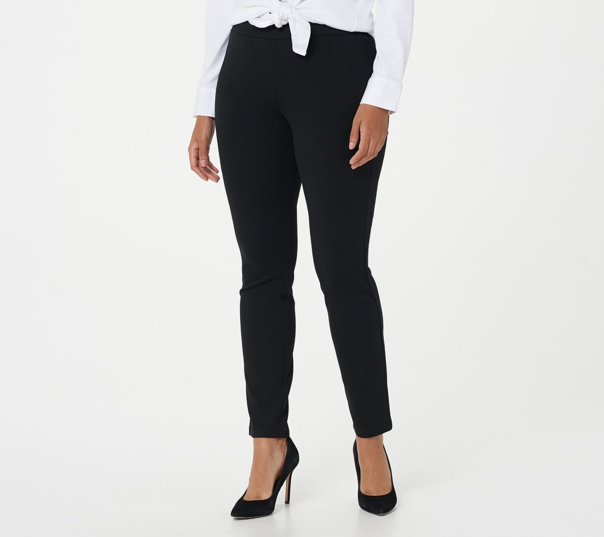 Ponte Leggings - Black