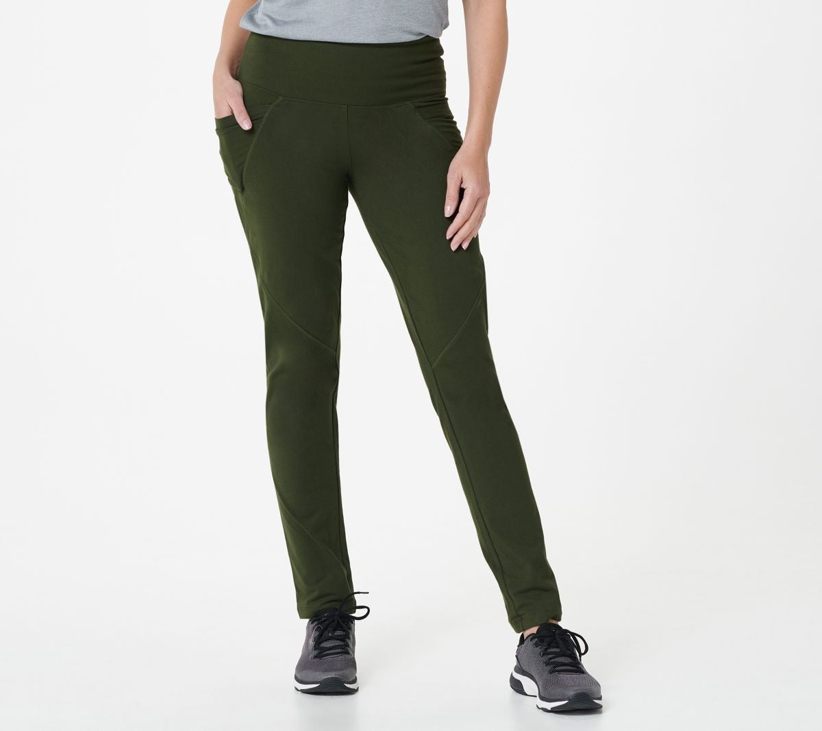 Slim-Leg Yoga Pants