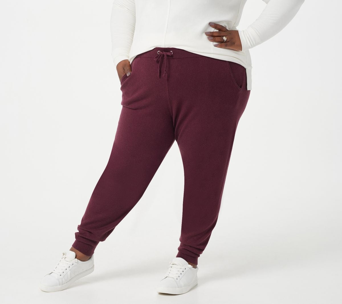 Cashmere Blend Jogger Pants
