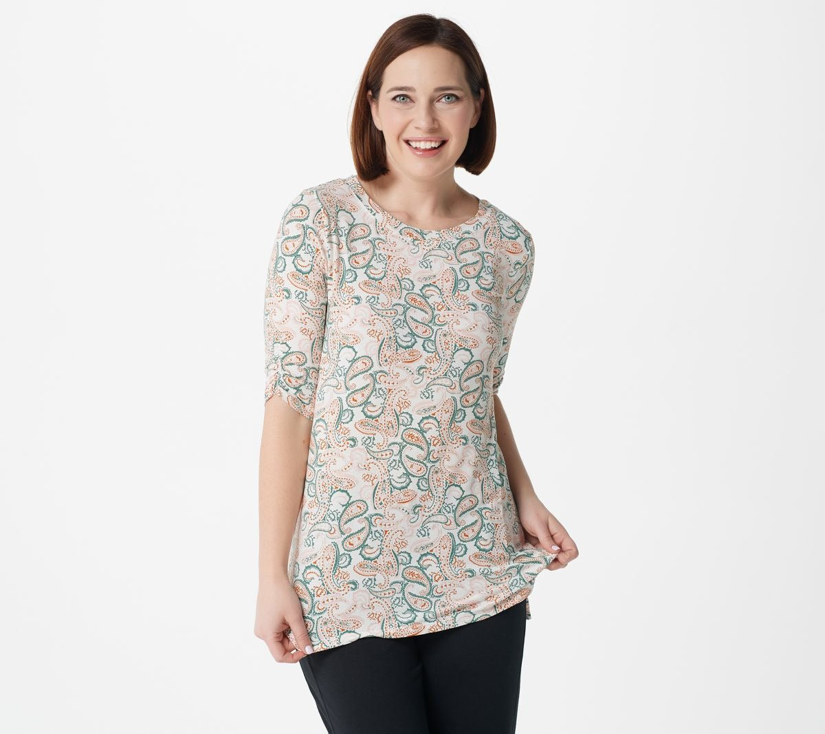 Softwear with Stretch Ruched Elbow