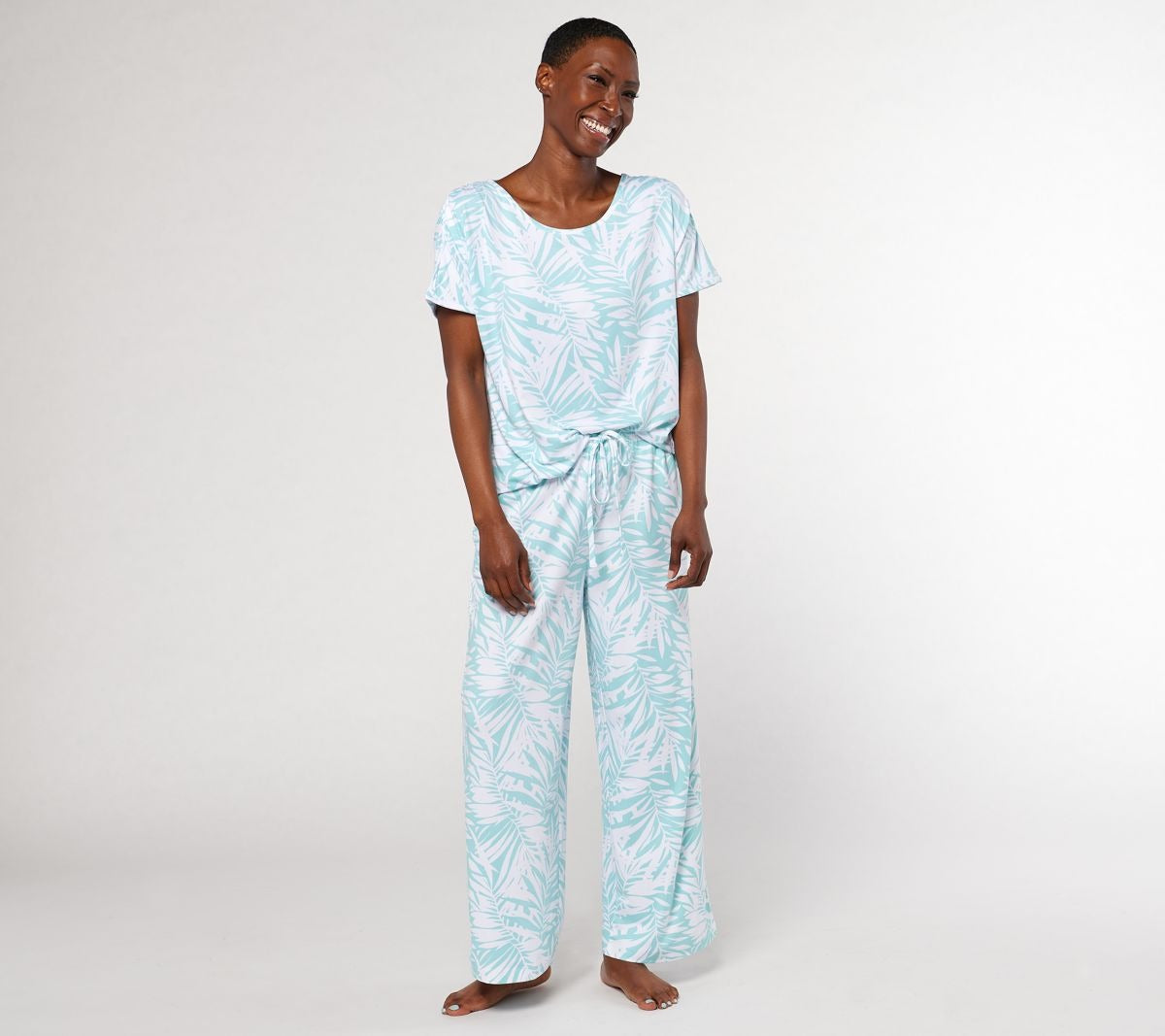 Palm Breeze Sueded Jersey Petite