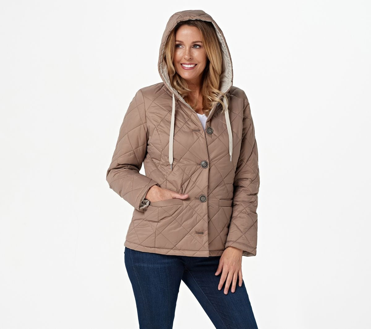 Water Resistant Quilted Jacket