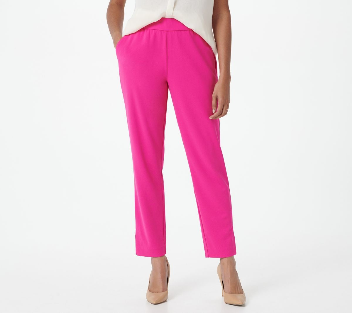 Luxe Crepe Ankle Pants