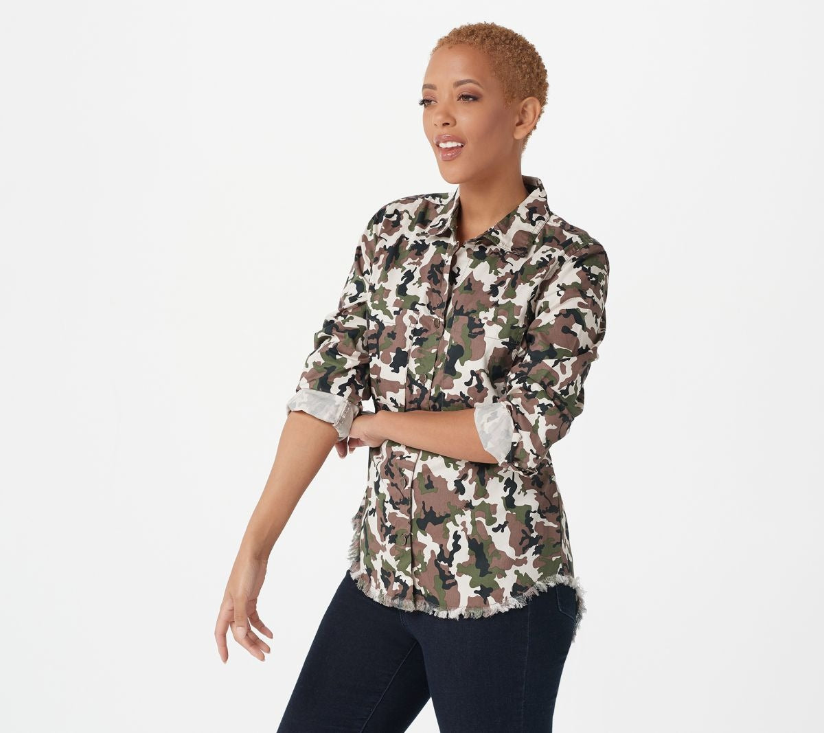 Organic Cotton Twill Button-Down